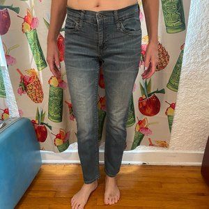 Levi's 711 Slim faded jeans high waist size 27